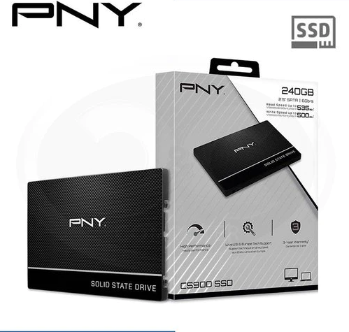 Pny CS900 240GB Sata SSD Hard Drive Black